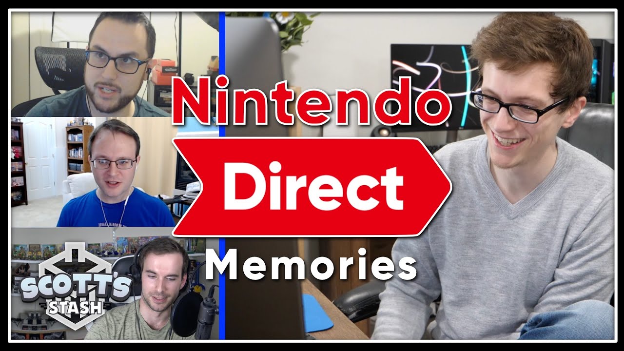 Nintendo Direct Memories with AntDude, Jon Cartwright and Derrick Bitner